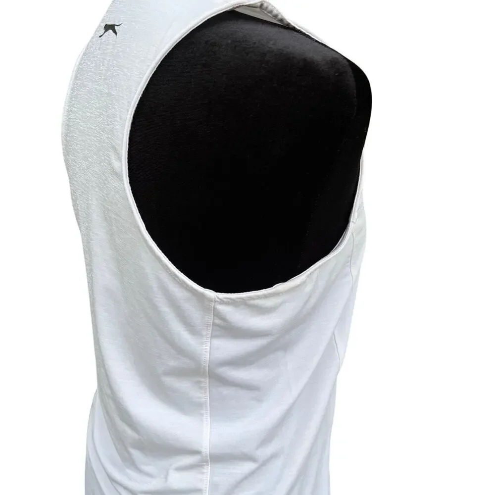 Slazenger Women’s XS Golf sleeveless 1/4 zip top, light gray